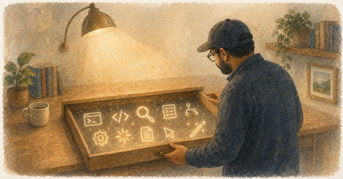 Watercolor illustration for: 10 claude code features you didnt know existed